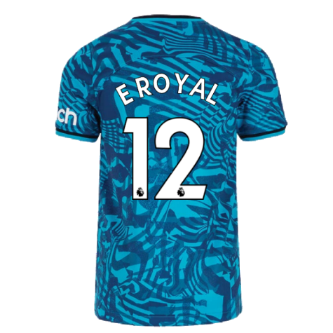 2022-2023 Tottenham Third Shirt (Kids) (E ROYAL 12)