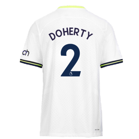 2022-2023 Tottenham Vapor Home Shirt (DOHERTY 2)