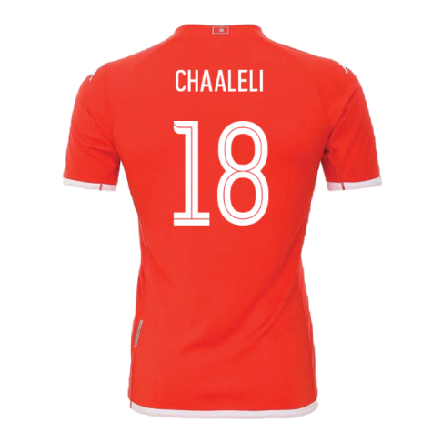 2022-2023 Tunisia Home Shirt (CHAALELI 18)