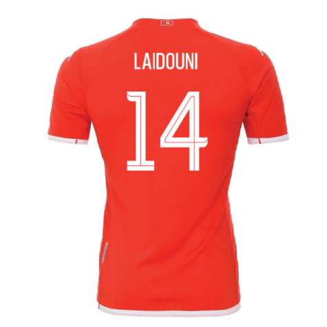 2022-2023 Tunisia Home Shirt (LAIDOUNI 14)