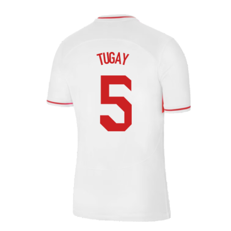 2022-2023 Turkey Home Dri-Fit Supporters Shirt (TUGAY 5)