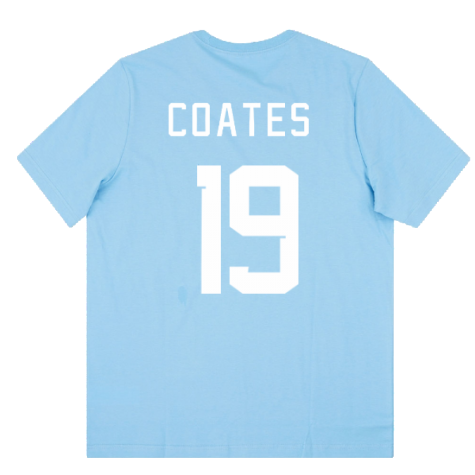 2022-2023 Uruguay FtblCore Tee (Blue) (COATES 19)