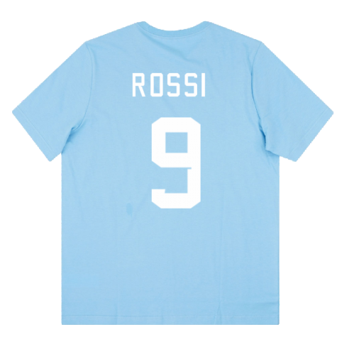 2022-2023 Uruguay FtblCore Tee (Blue) (ROSSI 9)