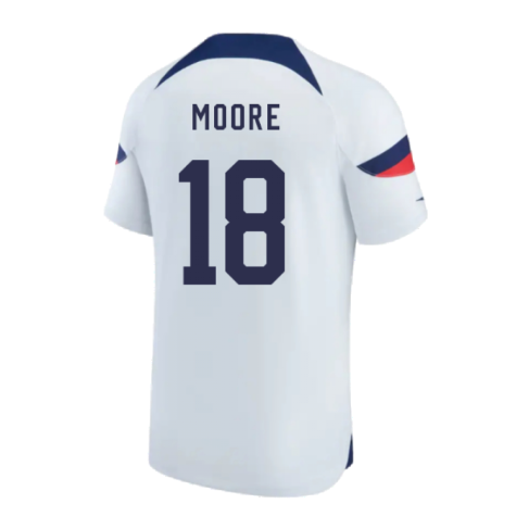 2022-2023 USA Home Shirt (Kids) (MOORE 18)