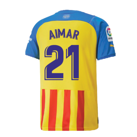 2022-2023 Valencia Third Shirt (Kids) (AIMAR 21)