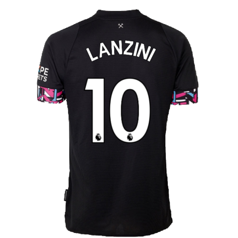 2022-2023 West Ham Away Shirt (LANZINI 10)