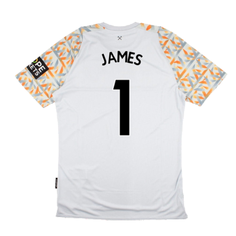 2022-2023 West Ham Goalkeeper Change Shirt (Kids) (JAMES 1)