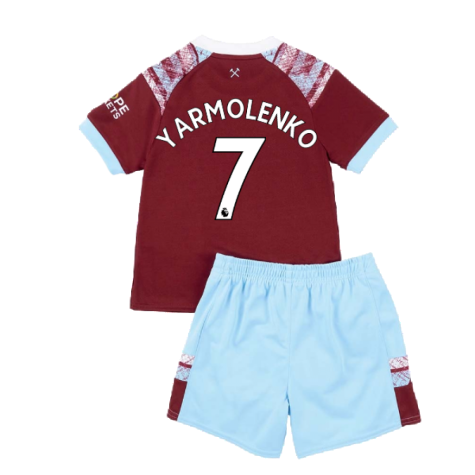 2022-2023 West Ham Home Baby Kit (YARMOLENKO 7)