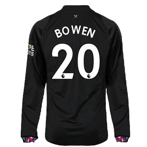 2022-2023 West Ham Long Sleeve Away Shirt (BOWEN 20)