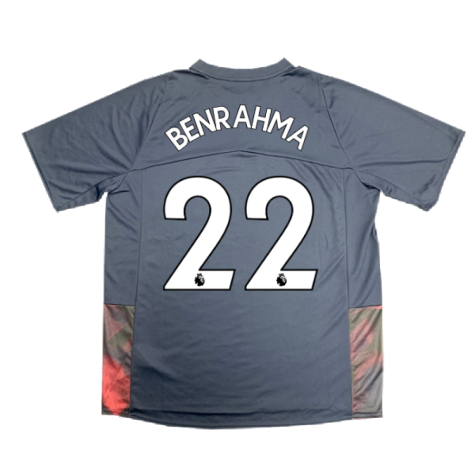 2022-2023 West Ham Training Jersey (S) - Blue Glow (BENRAHMA 22)