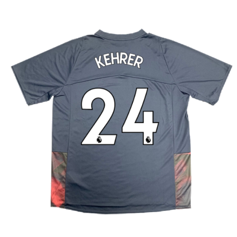 2022-2023 West Ham Training Jersey (S) - Blue Glow (KEHRER 24)