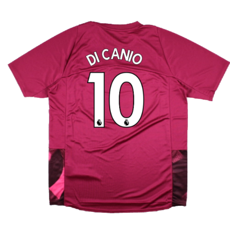 2022-2023 West Ham Training Jersey (S) - Red Plum (DI CANIO 10)