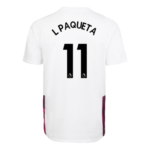 2022-2023 West Ham Training Jersey (S) - White (L PAQUETA 11)