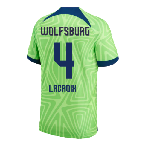 2022-2023 Wolfsburg Home Shirt (LACROIX 4)