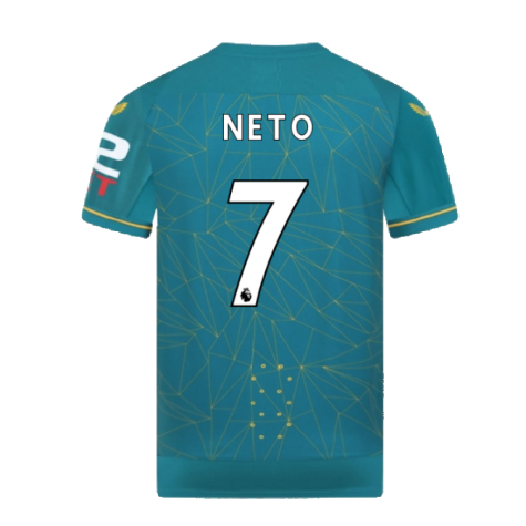 2022-2023 Wolves Away Pro Jersey (NETO 7)