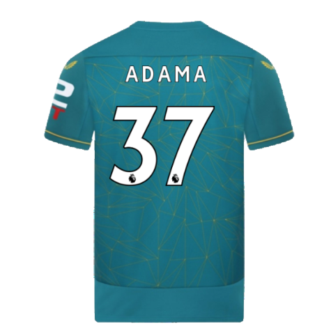 2022-2023 Wolves Away Shirt (ADAMA 37)