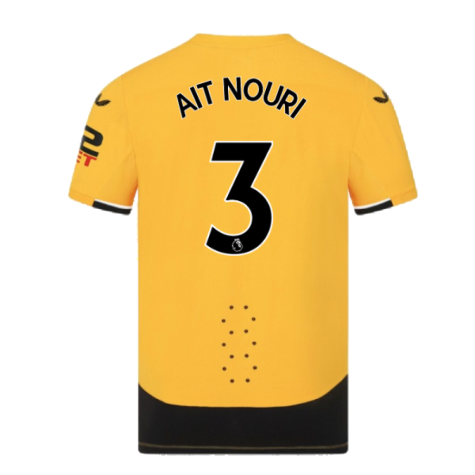 2022-2023 Wolves Home Pro Jersey (AIT NOURI 3)