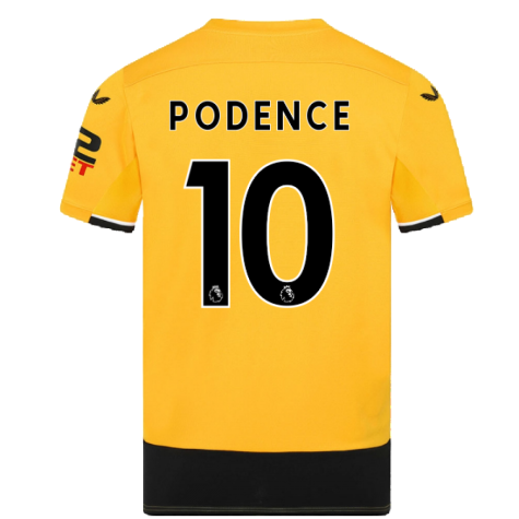 2022-2023 Wolves Home Shirt (PODENCE 10)