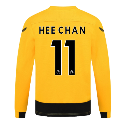 2022-2023 Wolves Long Sleeve Home Shirt (Kids) (HEE CHAN 11)