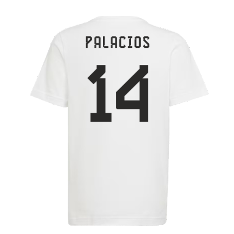 2022 Argentina World Cup Winners Tee (White) (PALACIOS 14)