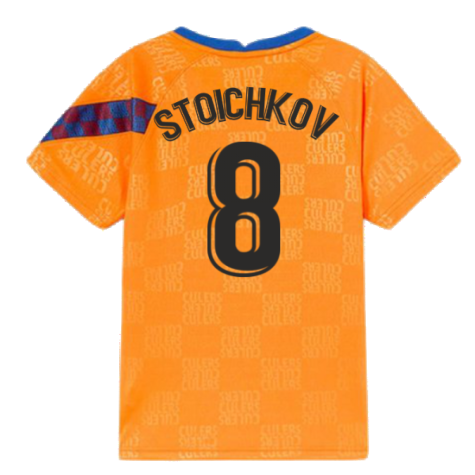 2022 Barcelona Nike Dri-Fit Pre Match Shirt (Kids) (STOICHKOV 8)