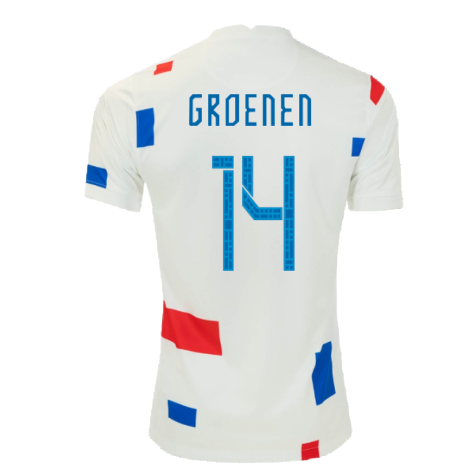 2022 Holland Euros Away Shirt (GROENEN 14)