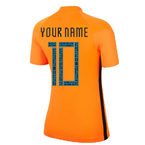 2022 Holland Euros Home Shirt (Ladies) (Your Name)