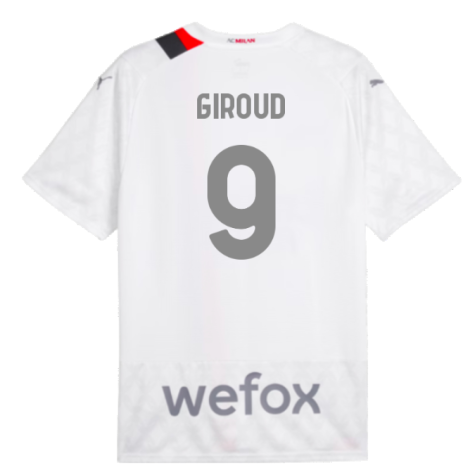 2023-2024 AC Milan Away Shirt (Giroud 9)