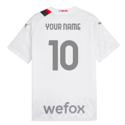 2023-2024 AC Milan Away Shirt (Kids) (Your Name)