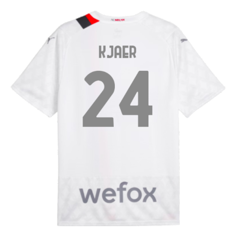 2023-2024 AC Milan Away Shirt (Kjaer 24)