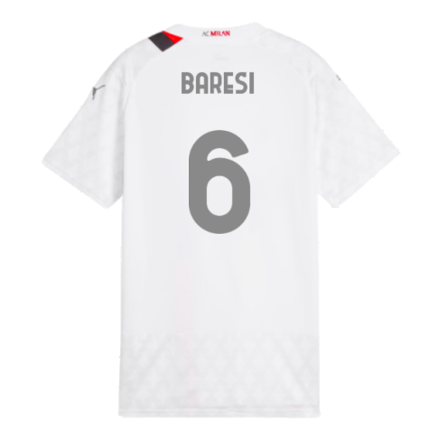 2023-2024 AC Milan Away Shirt (Ladies) (Baresi 6)