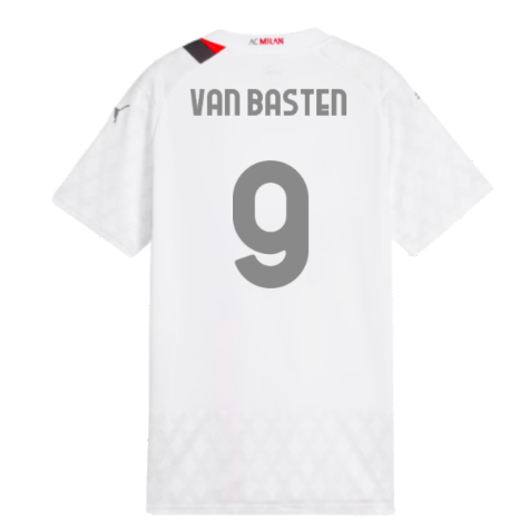 2023-2024 AC Milan Away Shirt (Ladies) (Van Basten 9)