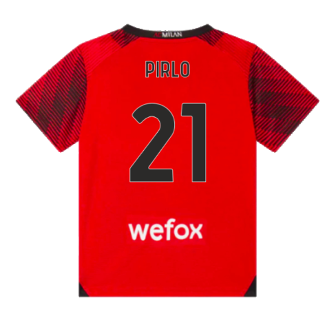 2023-2024 AC Milan Home Mini Kit (Pirlo 21)