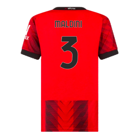 2023-2024 AC Milan Home Shirt (Ladies) (Maldini 3)