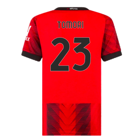 2023-2024 AC Milan Home Shirt (Ladies) (Tomori 23)