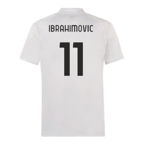 2023-2024 AC Milan Training Jersey (Grey) (Ibrahimovic 11)