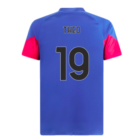 2023-2024 AC Milan Training Jersey (Royal Sapphire) (Theo 19)