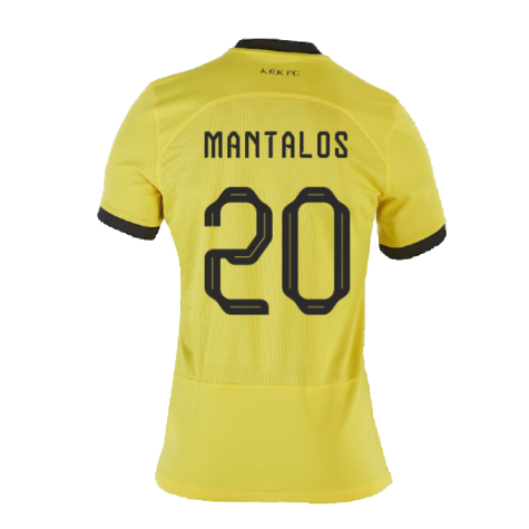 2023-2024 AEK Athens Home Shirt (Mantalos 20)