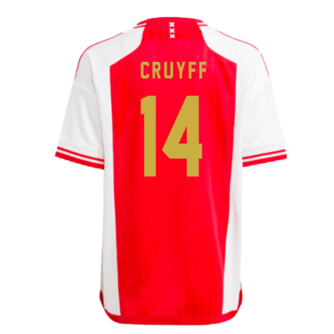 2023-2024 Ajax Home Mini Kit (CRUYFF 14)