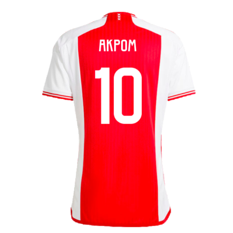 2023-2024 Ajax Home Shirt (Akpom 10)