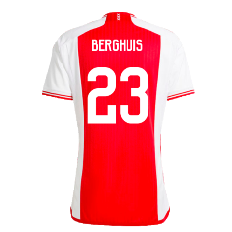 2023-2024 Ajax Home Shirt (BERGHUIS 23)