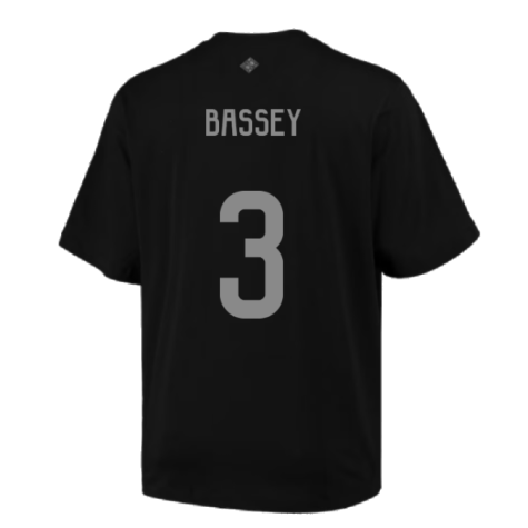 2023-2024 Ajax Lifestyler Oversized Tee (Black) (BASSEY 3)