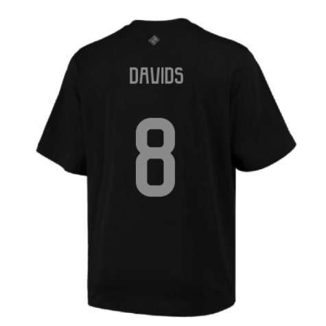 2023-2024 Ajax Lifestyler Oversized Tee (Black) (DAVIDS 8)