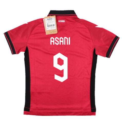 2023-2024 Albania Home Authentic Shirt (Kids) (Asani 9)