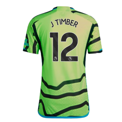 2023-2024 Arsenal Authentic Away Shirt (J Timber 12)