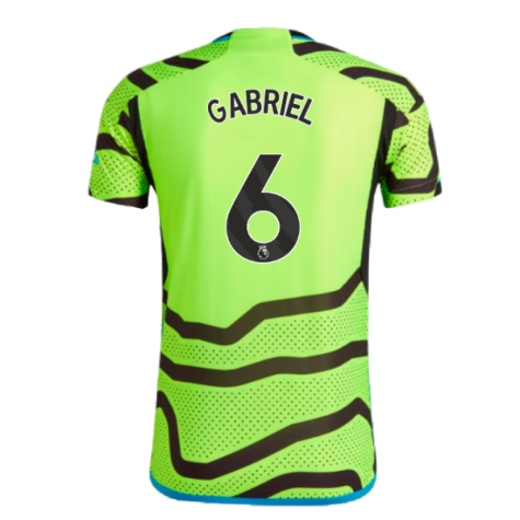 2023-2024 Arsenal Authentic Away Shirt (Ladies) (Gabriel 6)