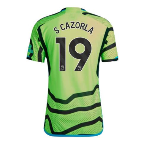 2023-2024 Arsenal Authentic Away Shirt (S Cazorla 19)