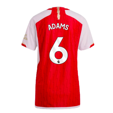 2023-2024 Arsenal Authentic Home Shirt (Adams 6)