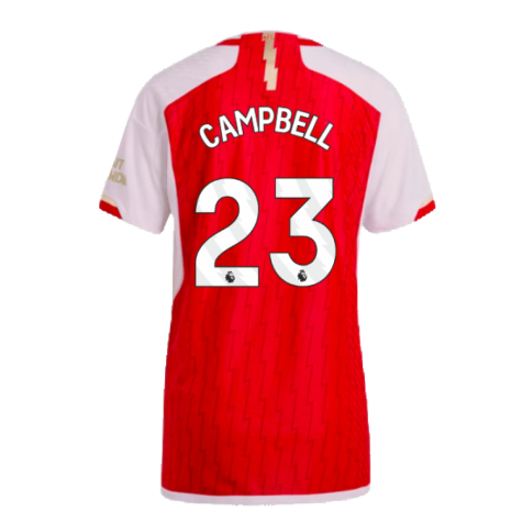 2023-2024 Arsenal Authentic Home Shirt (Campbell 23)