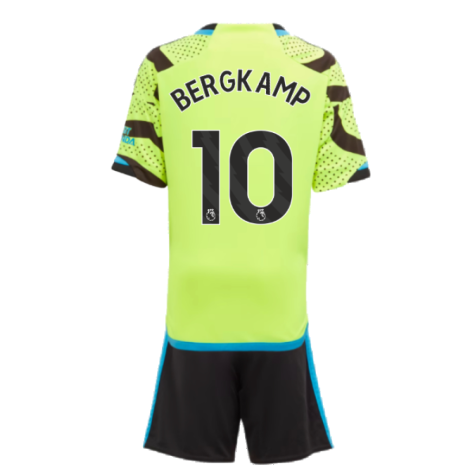 2023-2024 Arsenal Away Mini Kit (Bergkamp 10)